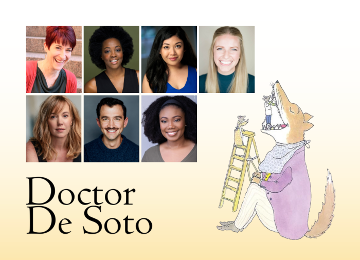 Cast Left to Right, Top to Bottom: Aretta Baumgartner, Ernaisja Curry, Shelli Delgado, Sarah Beth “EssBee” Hester, Bethany Anne Lind, Shaun MacLean, Kala Ross