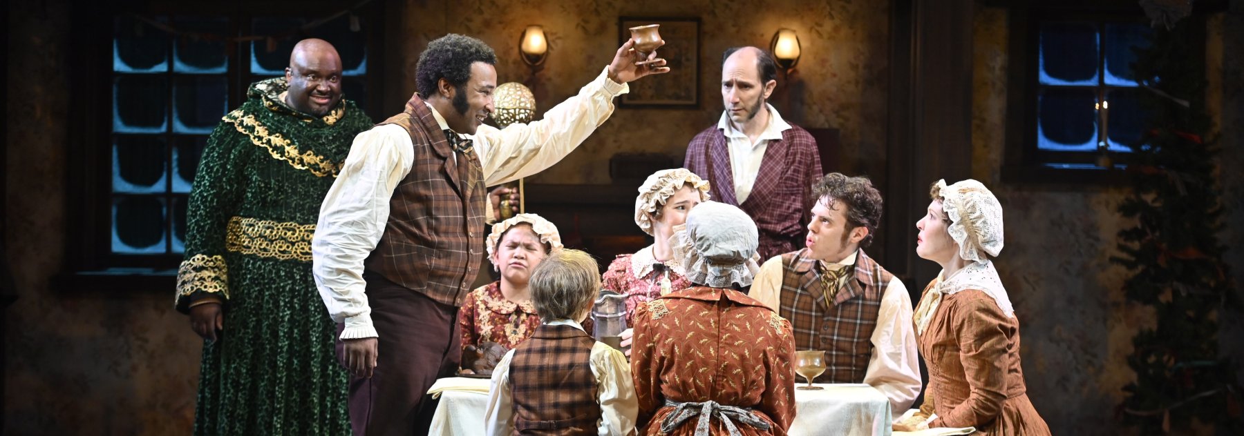 Christmas carol cast